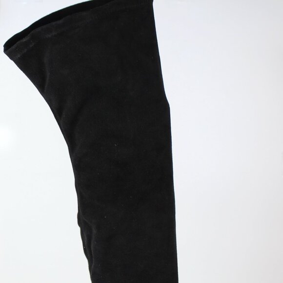 NEW JIMMY CHOO Myren Stretch Suede Over-the-knee Boots - Picture 11 of 16
